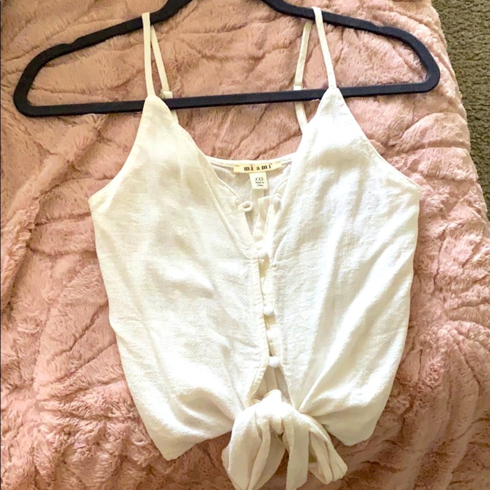 Miami white tank!